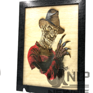 DEEP LASER ENGRAVE FREDDY KRUEGER