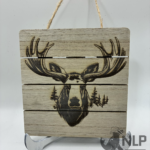 VARIOUS HANGING LASER ENGRAVING 7X10